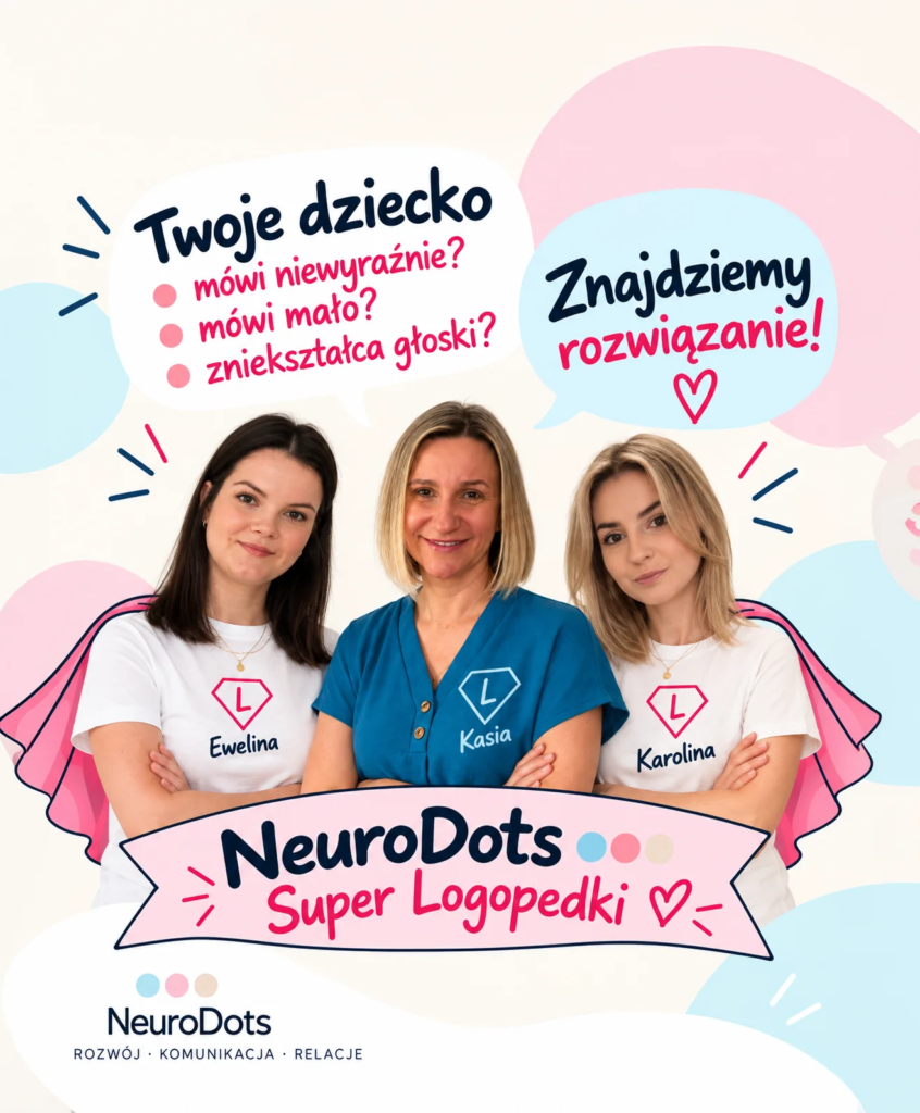 Na stronę www webp - twoje dziecko mówi niewyraźnie plakat